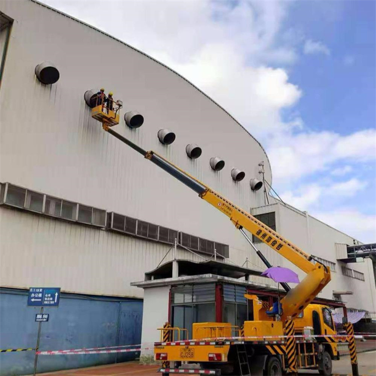 邯郸丛台高空作业车出租服务：专业广告牌安装解决方案